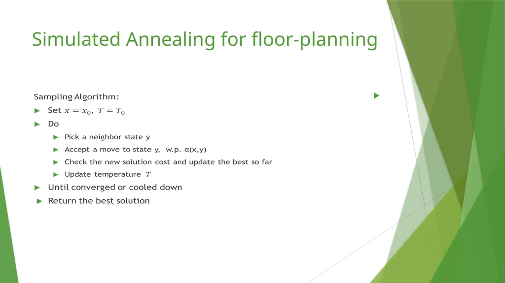 Modern Floor-planning Based on B∗-Tree and Fast - slide 18 of 32