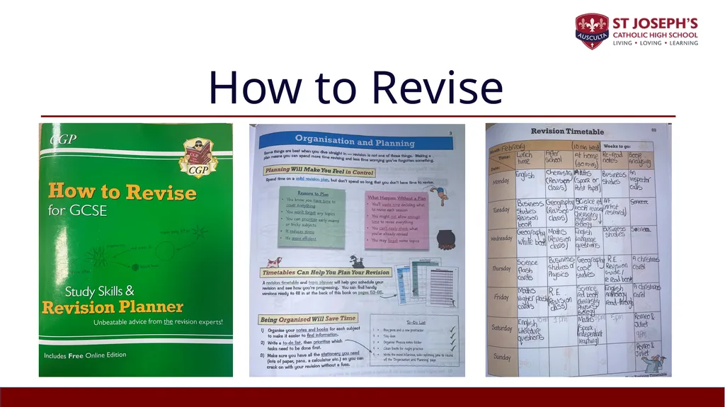 Year 10 Study Skills Evening Thursday 12th - slide 18 of 51