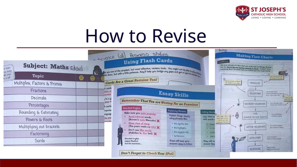 Year 10 Study Skills Evening Thursday 12th - slide 19 of 51