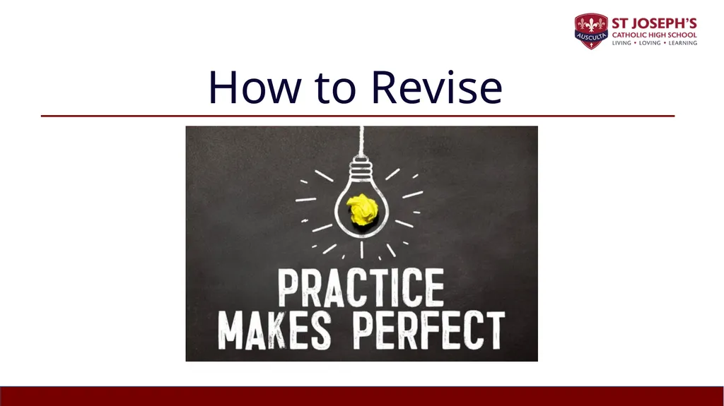 Year 10 Study Skills Evening Thursday 12th - slide 20 of 51