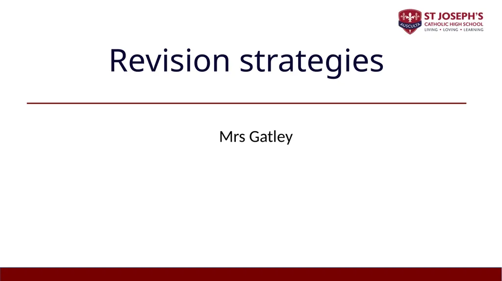 Year 10 Study Skills Evening Thursday 12th - slide 17 of 51