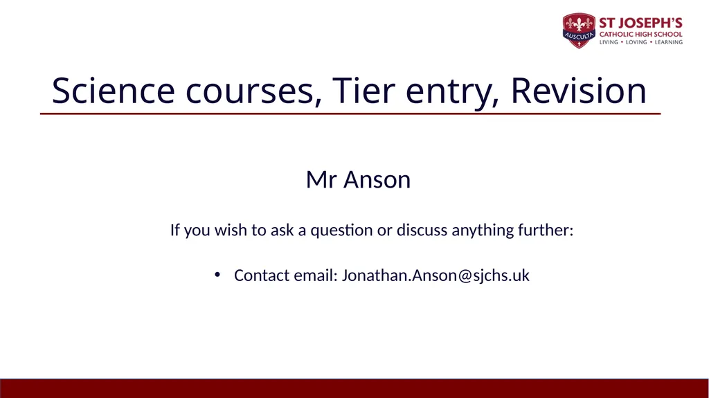 Year 10 Study Skills Evening Thursday 12th - slide 27 of 51