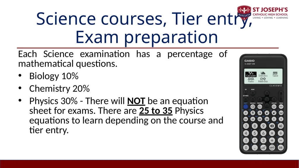Year 10 Study Skills Evening Thursday 12th - slide 31 of 51