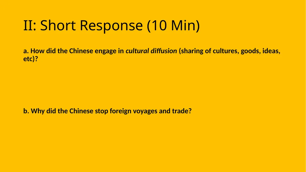 S2U1L2 Ming Dynasty Aim: Did Isolation help or - slide 17 of 18