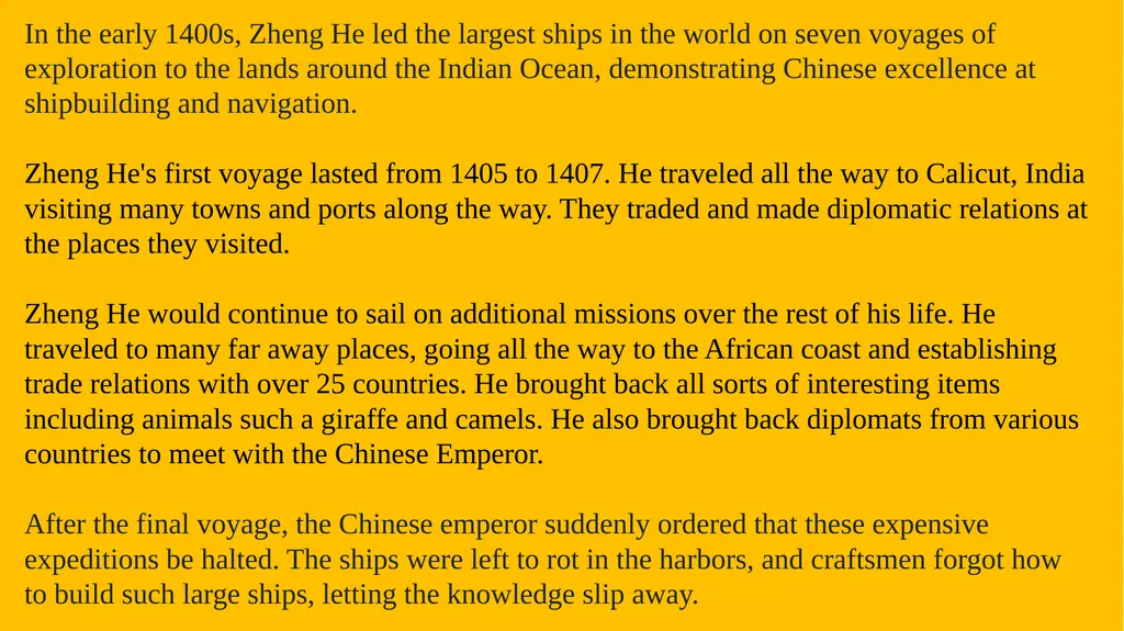 S2U1L2 Ming Dynasty Aim: Did Isolation help or - slide 10 of 18