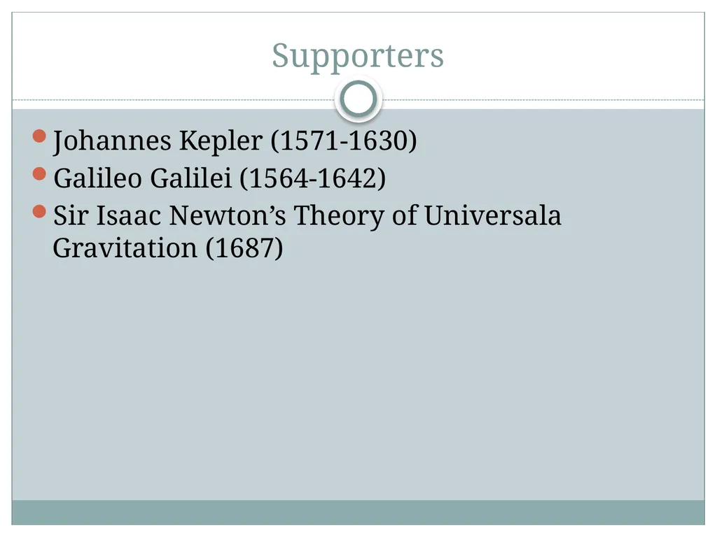 Nicolaus Copernicus Why Is He So Important? - slide 15 of 15