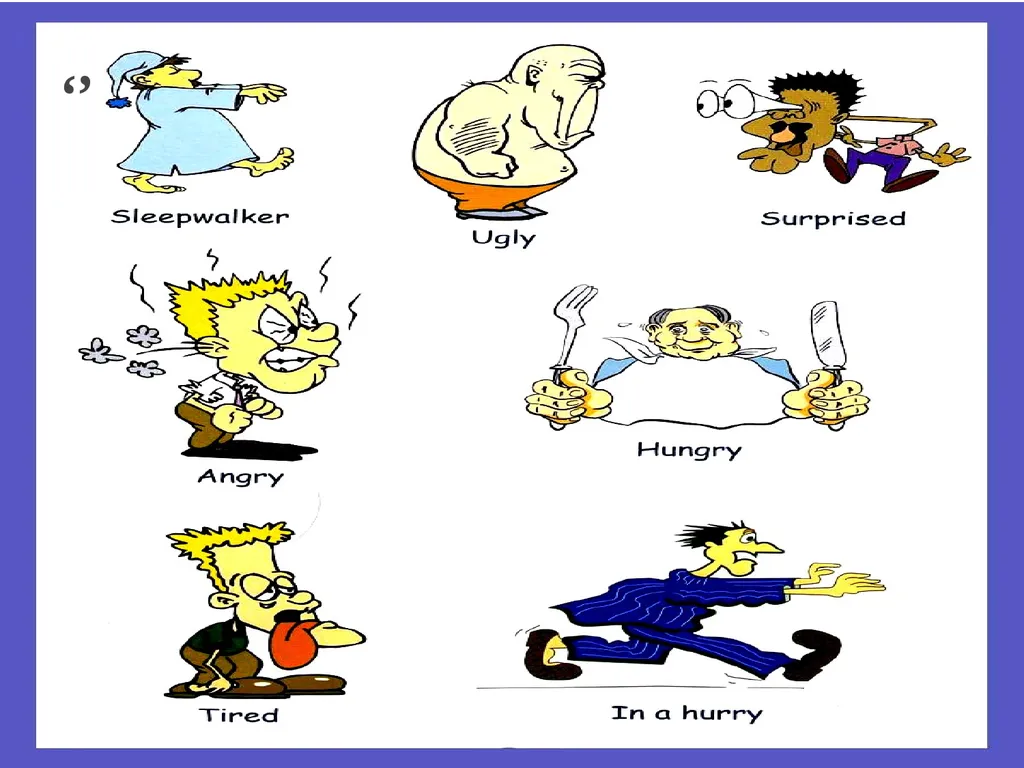 FORM ONE ENGLISH ADJECTIVES We have already learnt - slide 10 of 13