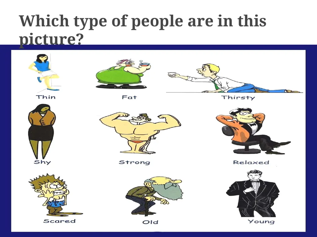 FORM ONE ENGLISH ADJECTIVES We have already learnt - slide 7 of 13