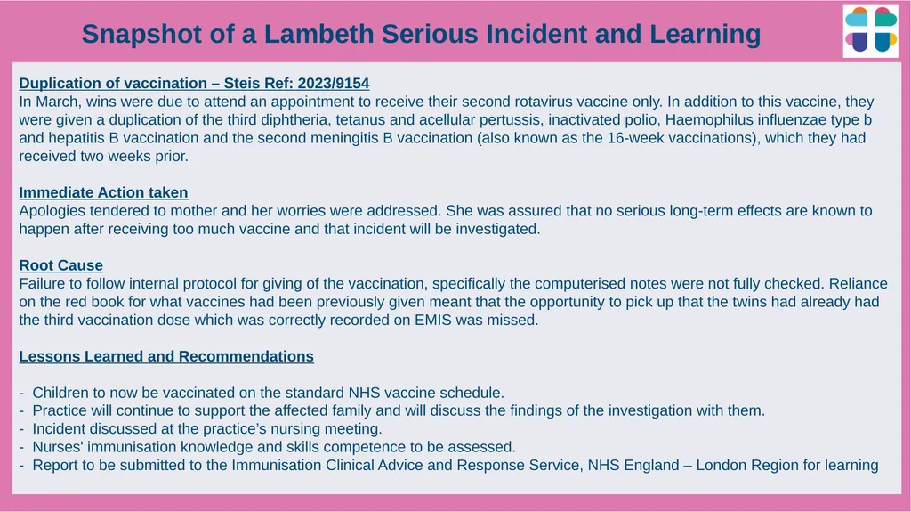 Lambeth Together Integrated Assurance Report 14 - slide 35 of 46