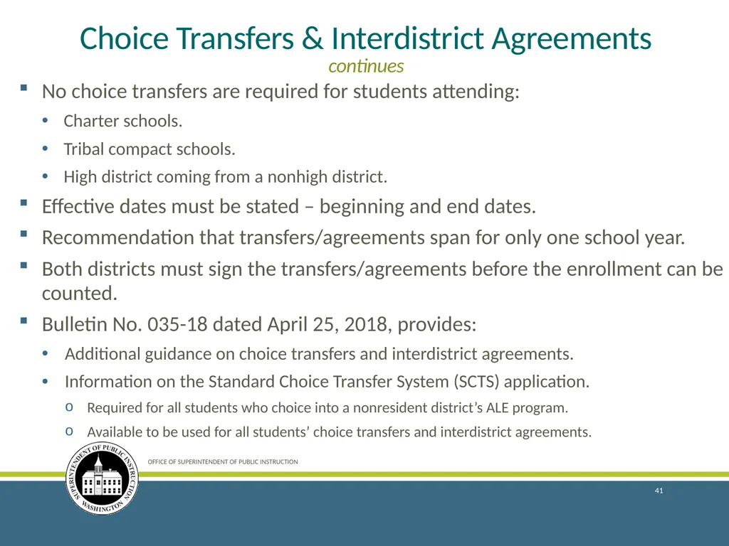 Enrollment Reporting for the 2018–19 School Year - slide 41 of 44
