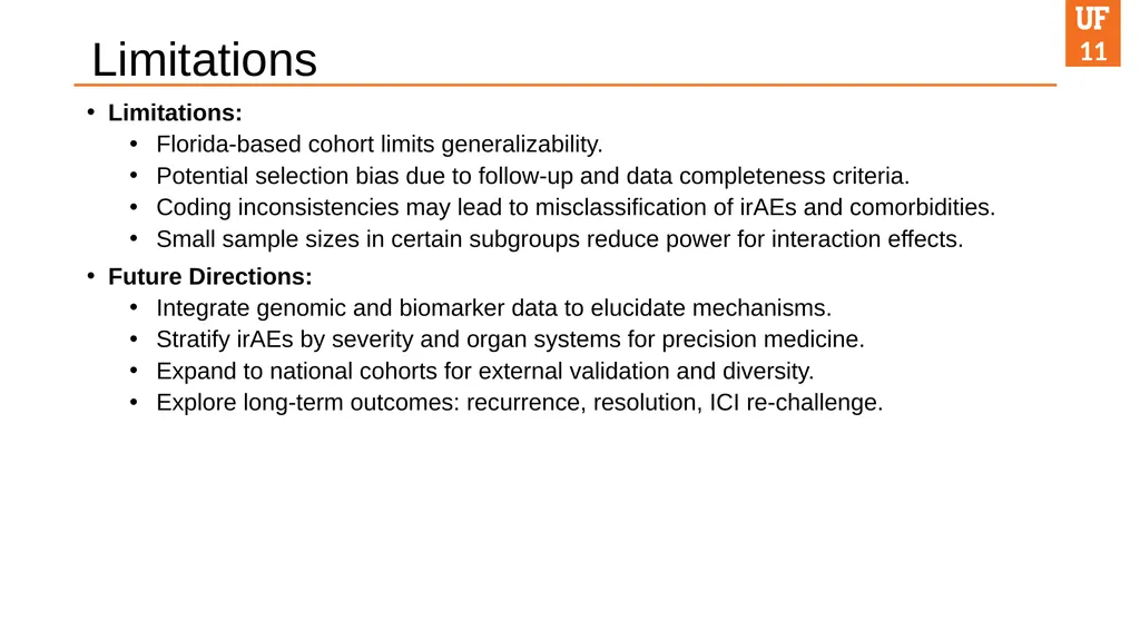Yanfei Wang, PhD Health Outcomes & Biomedical - slide 11 of 16