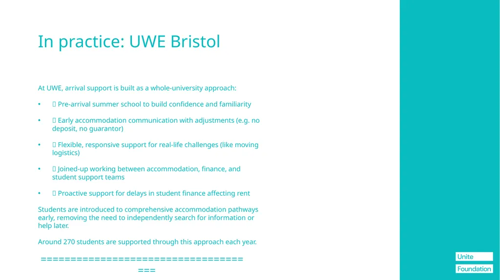 The Blueprint + SU's Information for Student Reps - slide 47 of 76