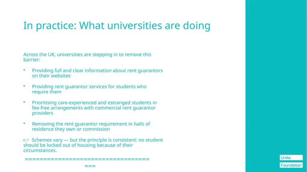 The Blueprint + SU's Information for Student Reps - slide 39 of 76