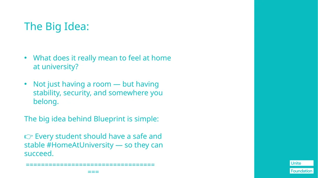 The Blueprint + SU's Information for Student Reps - slide 4 of 76