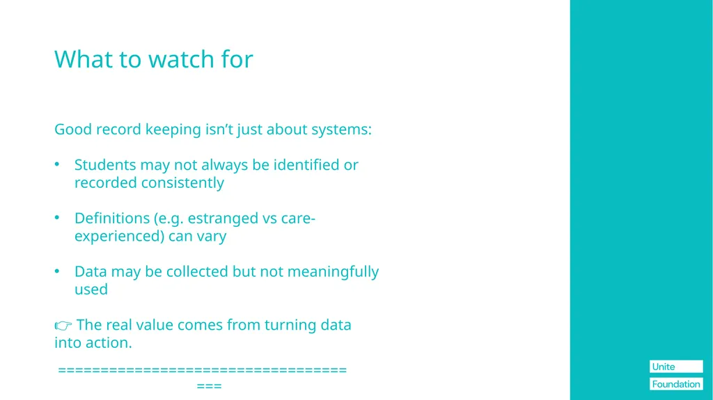 The Blueprint + SU's Information for Student Reps - slide 32 of 76