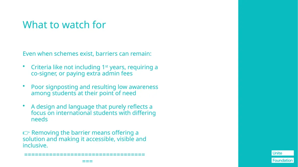 The Blueprint + SU's Information for Student Reps - slide 40 of 76