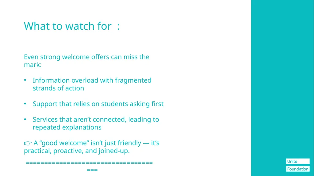 The Blueprint + SU's Information for Student Reps - slide 48 of 76