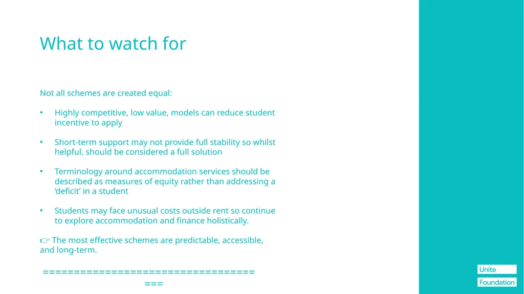 The Blueprint + SU's Information for Student Reps - slide 73 of 76