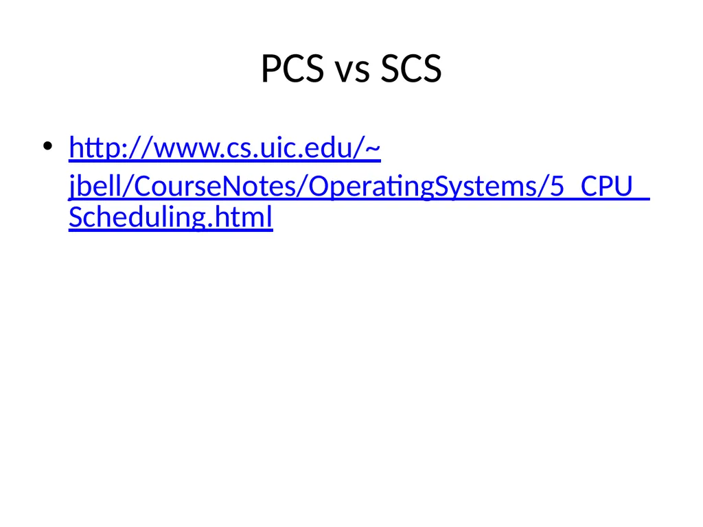 Linux Process Management Linux Implementation of - slide 3 of 14
