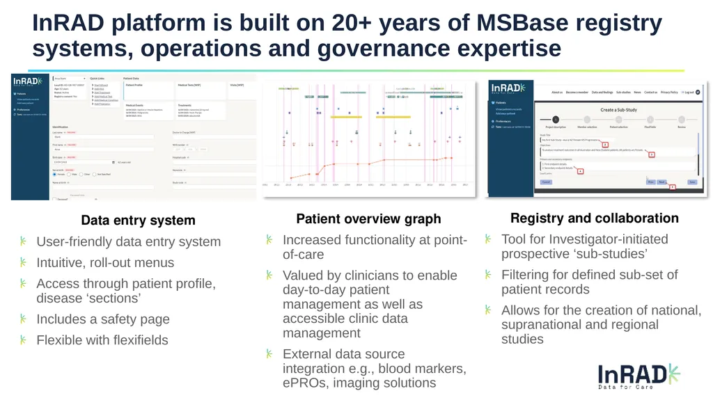 InRAD Registry Observational Study Stichting - slide 4 of 16