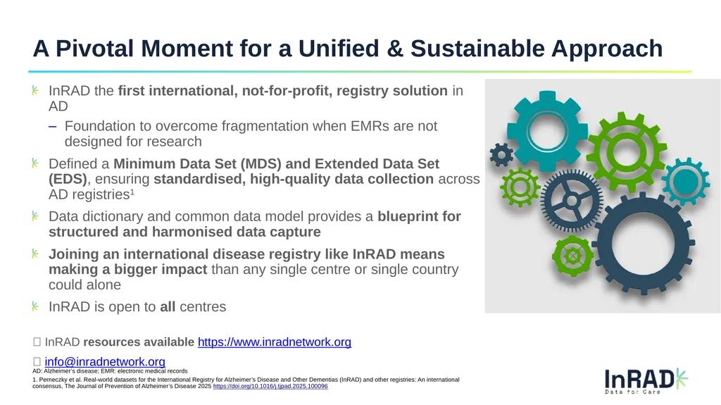 InRAD Registry Observational Study Stichting - slide 2 of 16