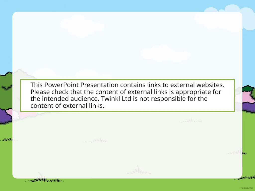This PowerPoint Presentation contains links to - slide 1 of 10