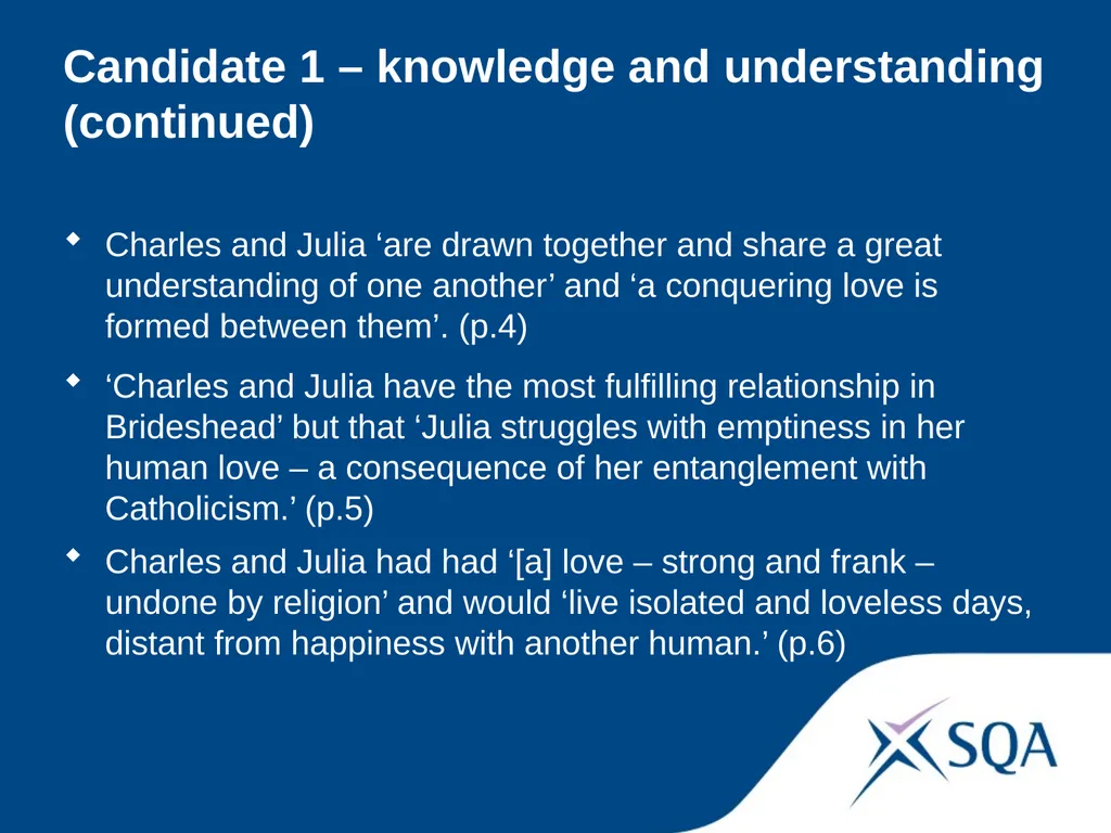 Understanding Standards — Advanced Higher English - slide 11 of 72