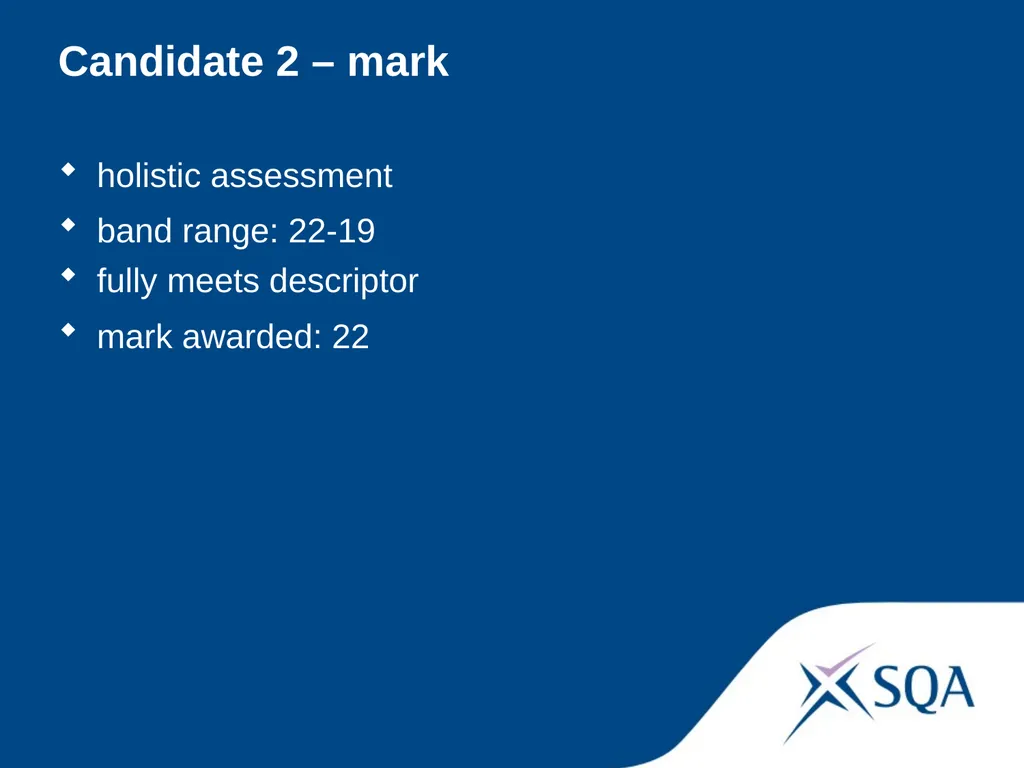 Understanding Standards — Advanced Higher English - slide 33 of 72
