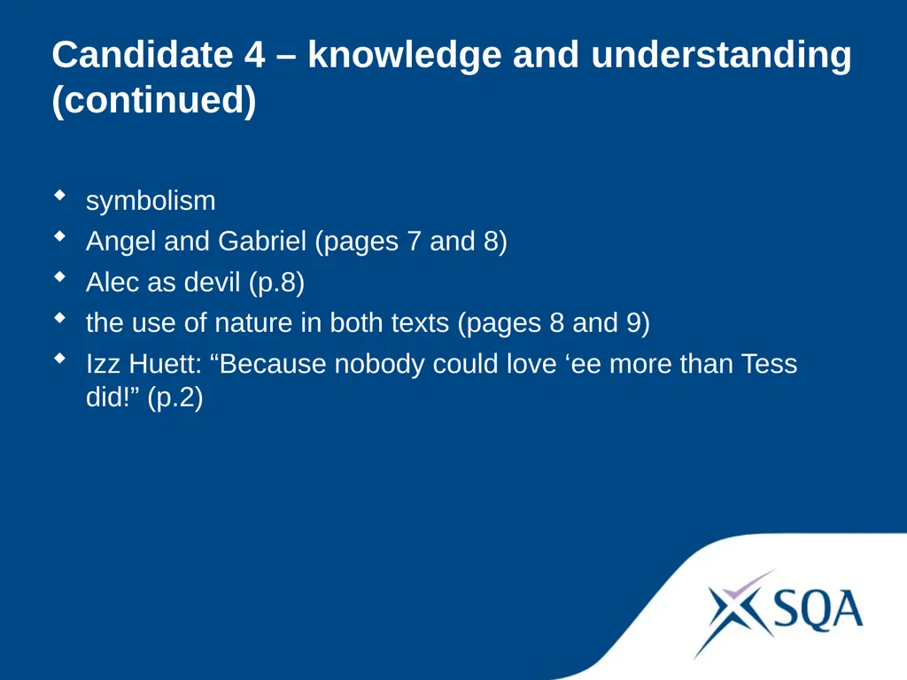 Understanding Standards — Advanced Higher English - slide 57 of 72