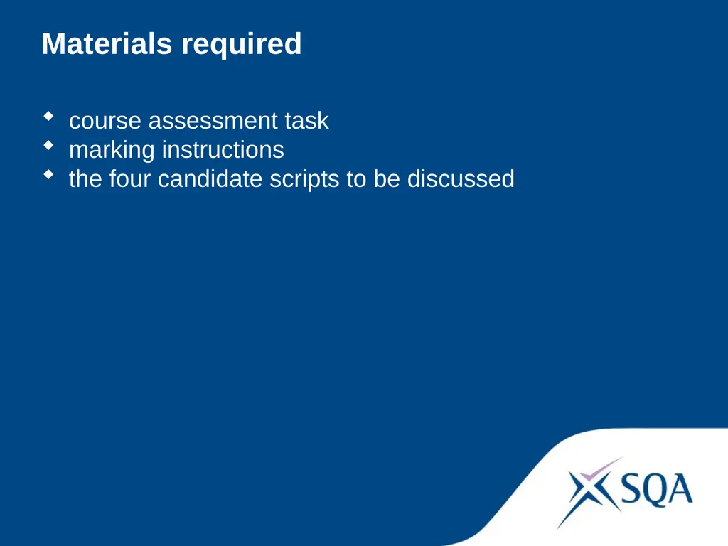 Understanding Standards — Advanced Higher English - slide 3 of 72