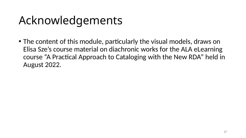 Diachronic Works Module 17 1 Distinguish - slide 67 of 67