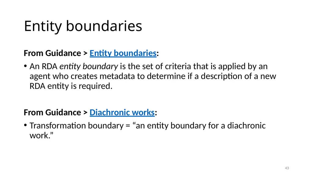 Diachronic Works Module 17 1 Distinguish - slide 43 of 67