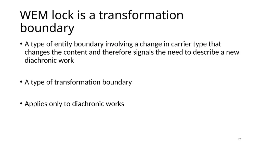 Diachronic Works Module 17 1 Distinguish - slide 47 of 67