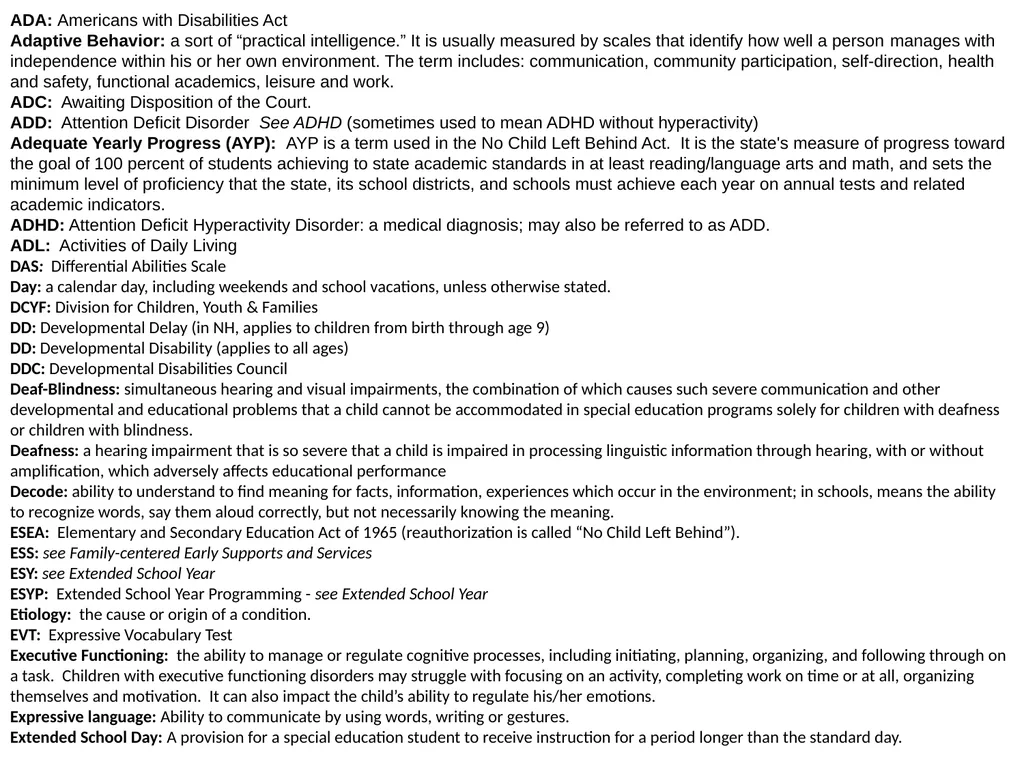 Special Needs NJ, LLP Family Services: for - slide 31 of 39