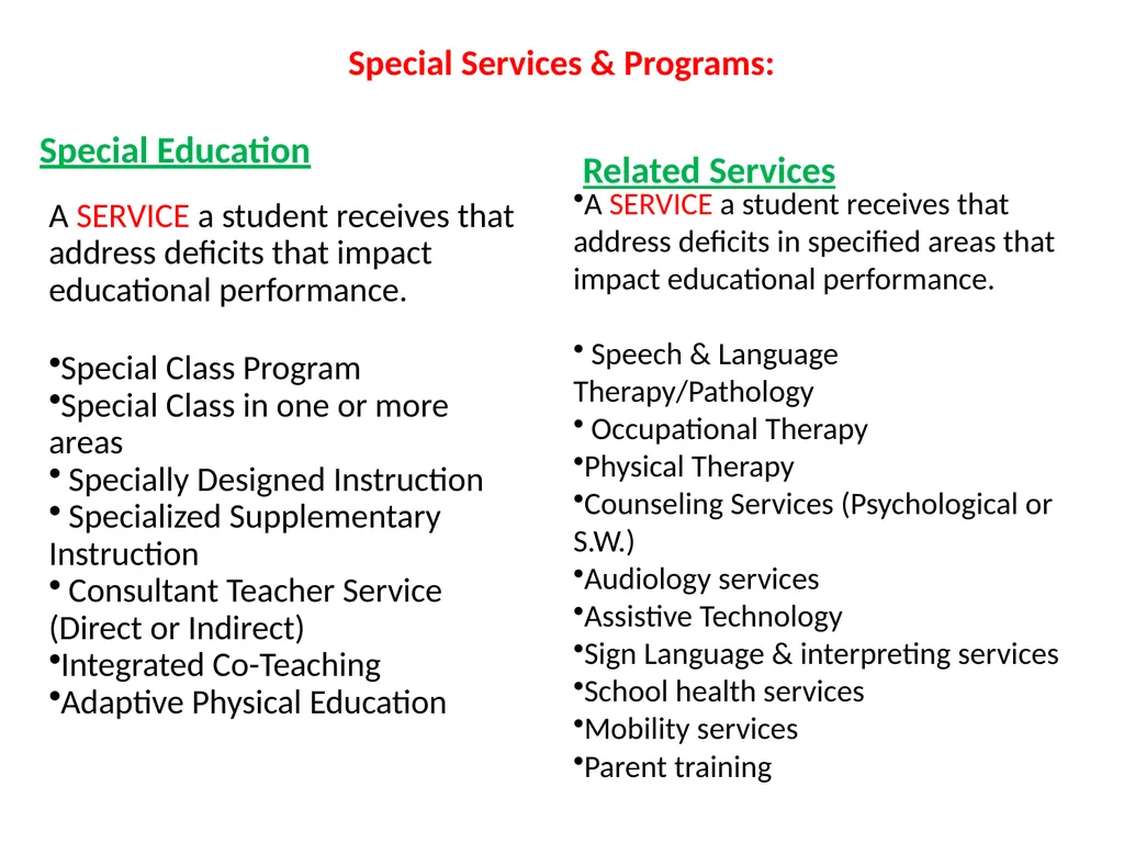 Special Needs NJ, LLP Family Services: for - slide 10 of 39