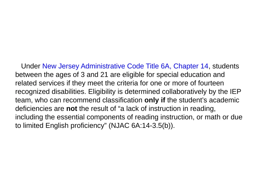 Special Needs NJ, LLP Family Services: for - slide 6 of 39