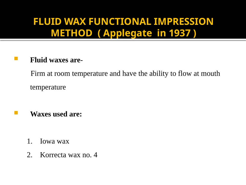 IMPRESSION PROCEDURES FOR REMOVABLE PARTIAL - slide 15 of 30