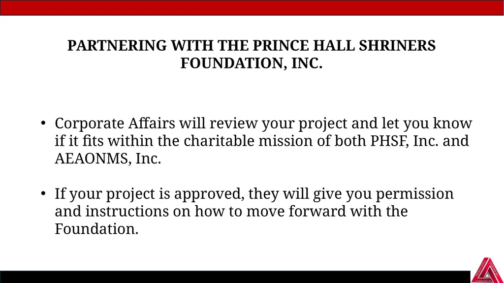 Prince Hall Shriners Foundation, Inc. A Helping - slide 11 of 14