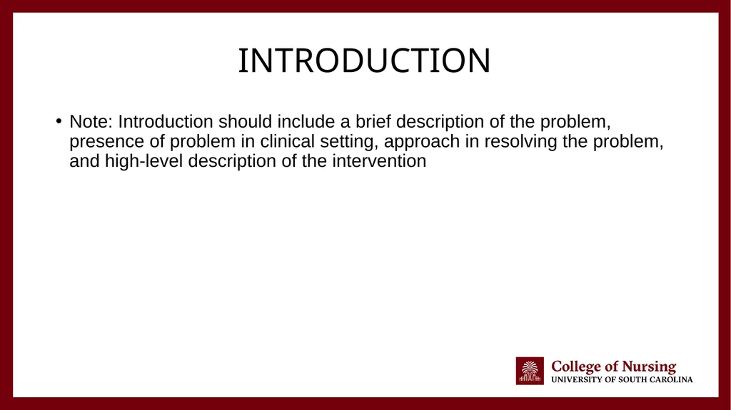 {Name of Project} DNP Scholarly Project Final - slide 4 of 22