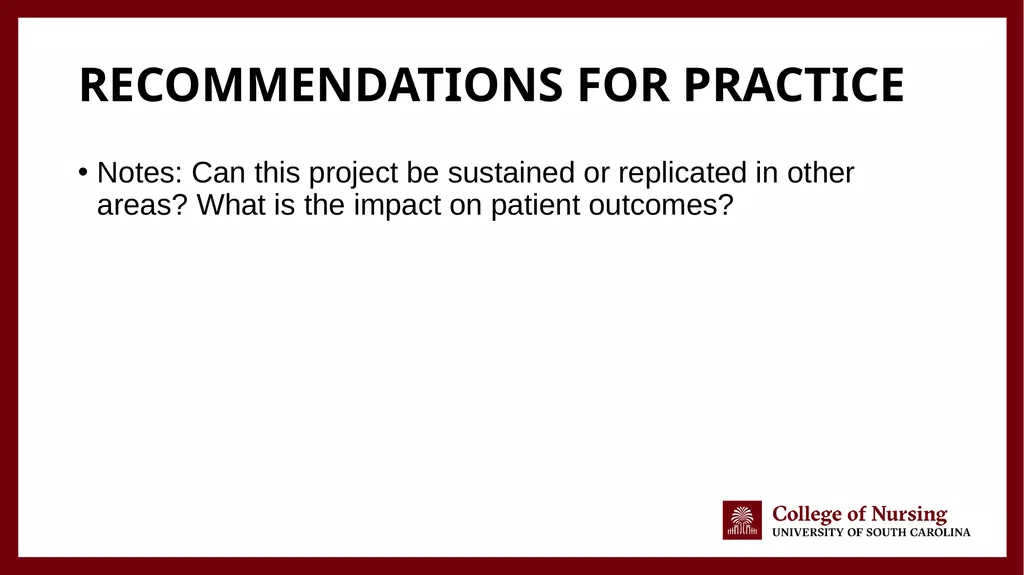 {Name of Project} DNP Scholarly Project Final - slide 17 of 22