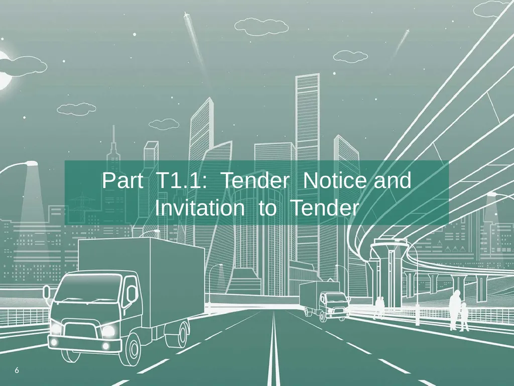 TENDERER’S CLARIFICATION BRIEFING PRESENTATION - slide 6 of 58