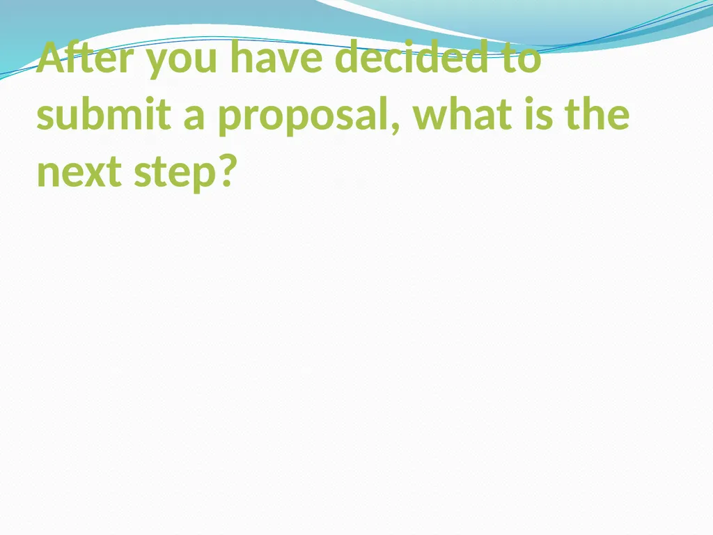 Budgeting Externally Sponsored Research Proposals - slide 11 of 47