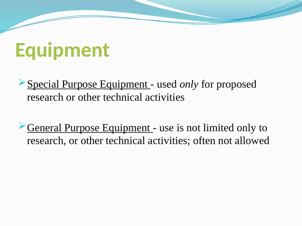 Budgeting Externally Sponsored Research Proposals - slide 36 of 47