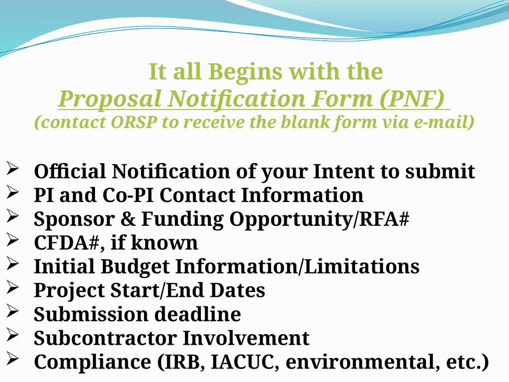 Budgeting Externally Sponsored Research Proposals - slide 15 of 47