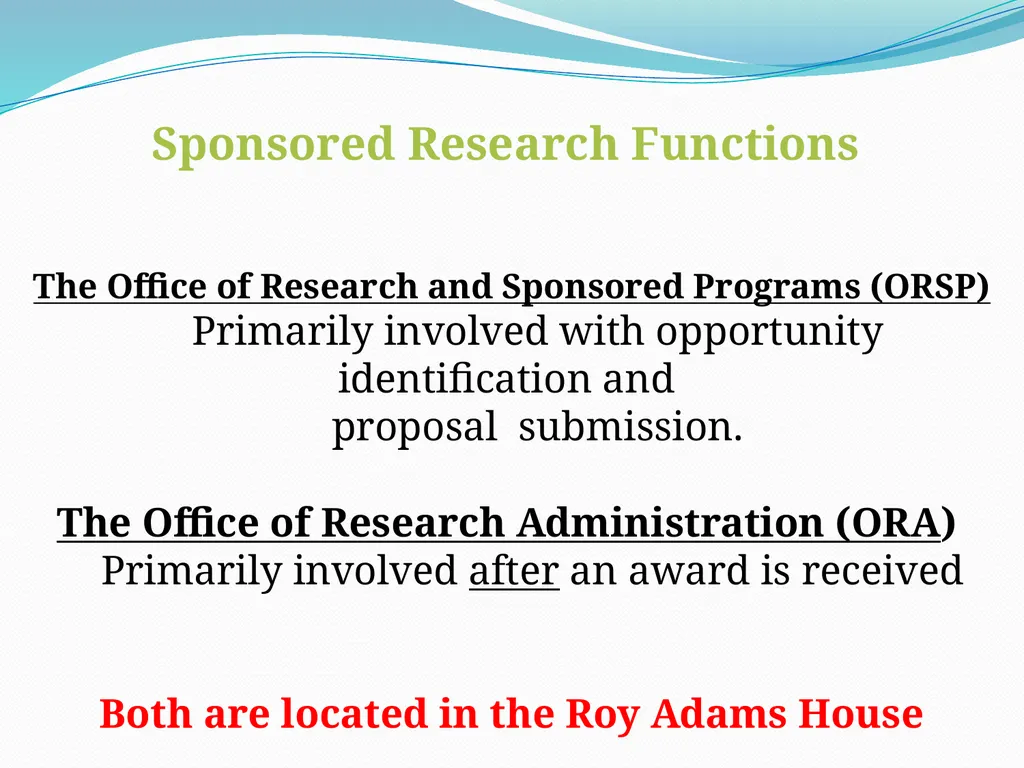 Budgeting Externally Sponsored Research Proposals - slide 4 of 47