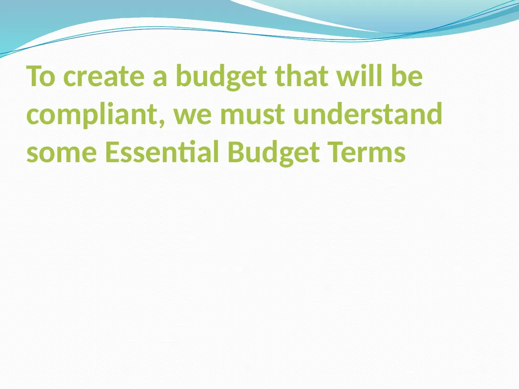 Budgeting Externally Sponsored Research Proposals - slide 20 of 47