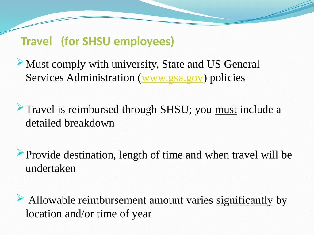 Budgeting Externally Sponsored Research Proposals - slide 33 of 47