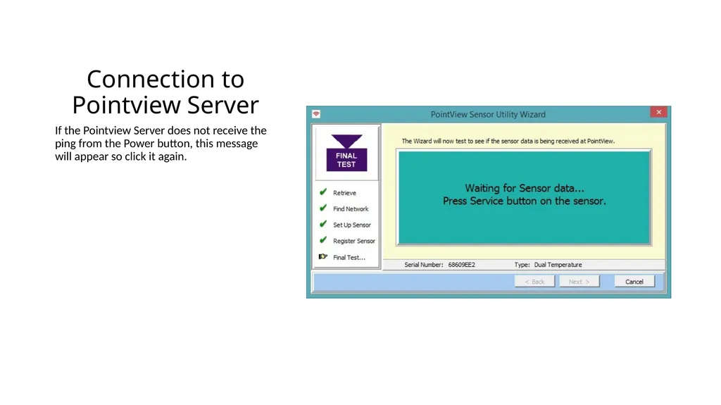WiFi Sensor Utility Setting up a WiFi Sensor Log - slide 16 of 18