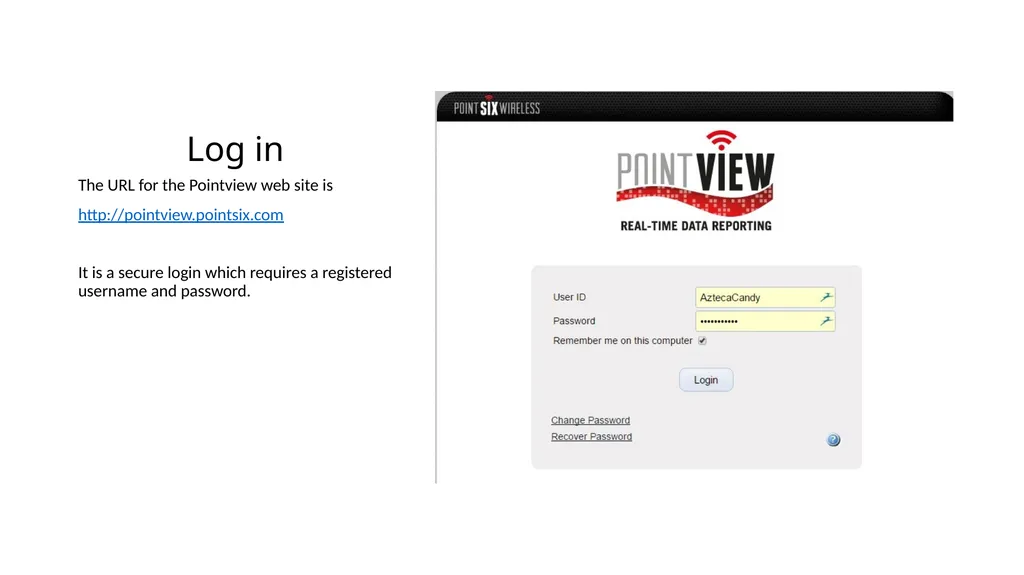 WiFi Sensor Utility Setting up a WiFi Sensor Log - slide 2 of 18