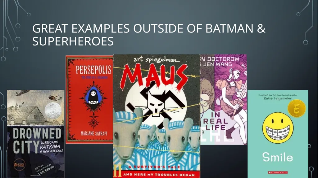 Graphic Novels & Comics When it’s not all in the - slide 13 of 14